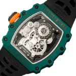 Richard Mille Tourbillon Aerodyne On Black Rubber